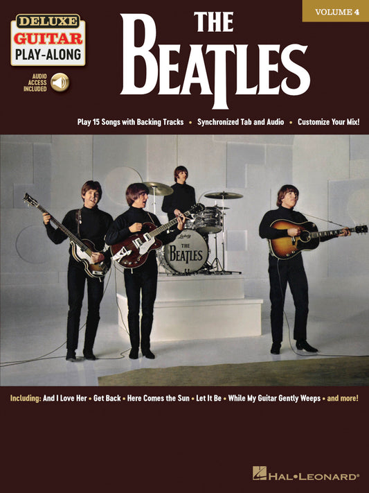 Beatles Deluxe Gtr Playalong Vol4 Bk/AU