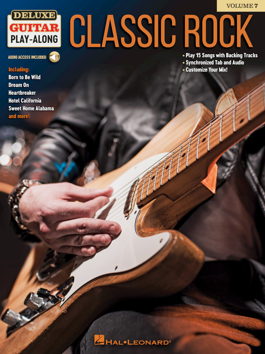 Classic Rock Book + Audio - Online Guit