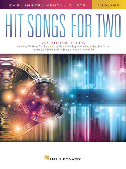 Hit Songs For Two Easy Duets 2Vlns HL
