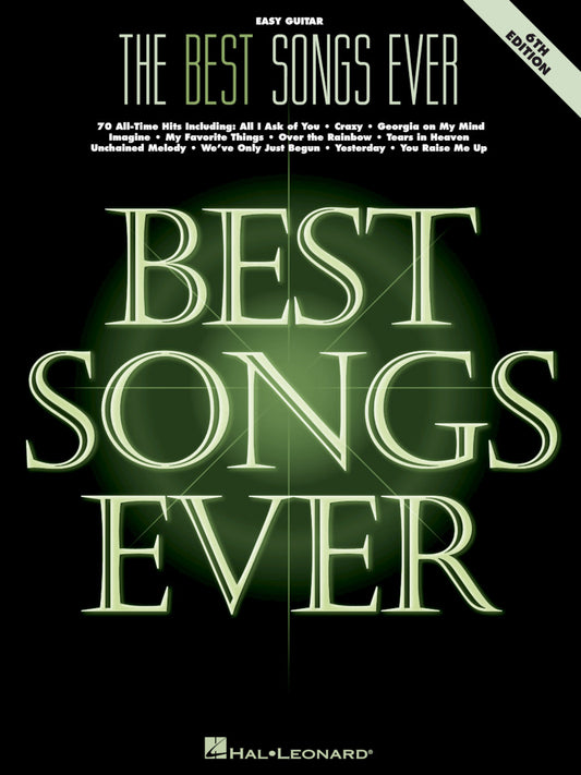 The Best Songs Ever Easy Gtr 6thEd HL