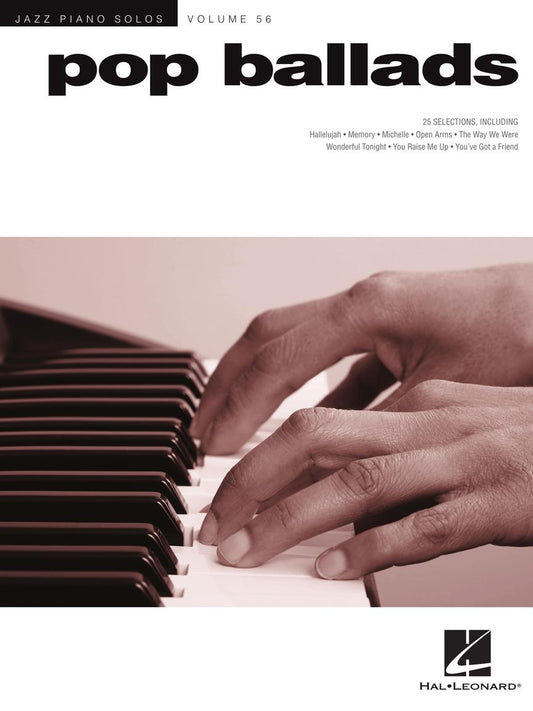 Pop Ballads Jazz Pno Solos Vol56 HL