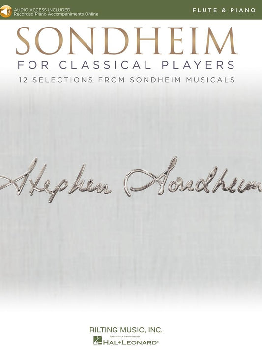 Sondheim for Classical Players Flt & Pn
