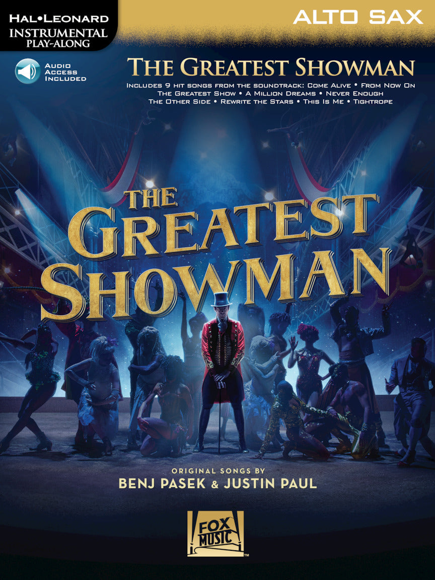 IPA Greatest Showman Alto Sax bk/aud