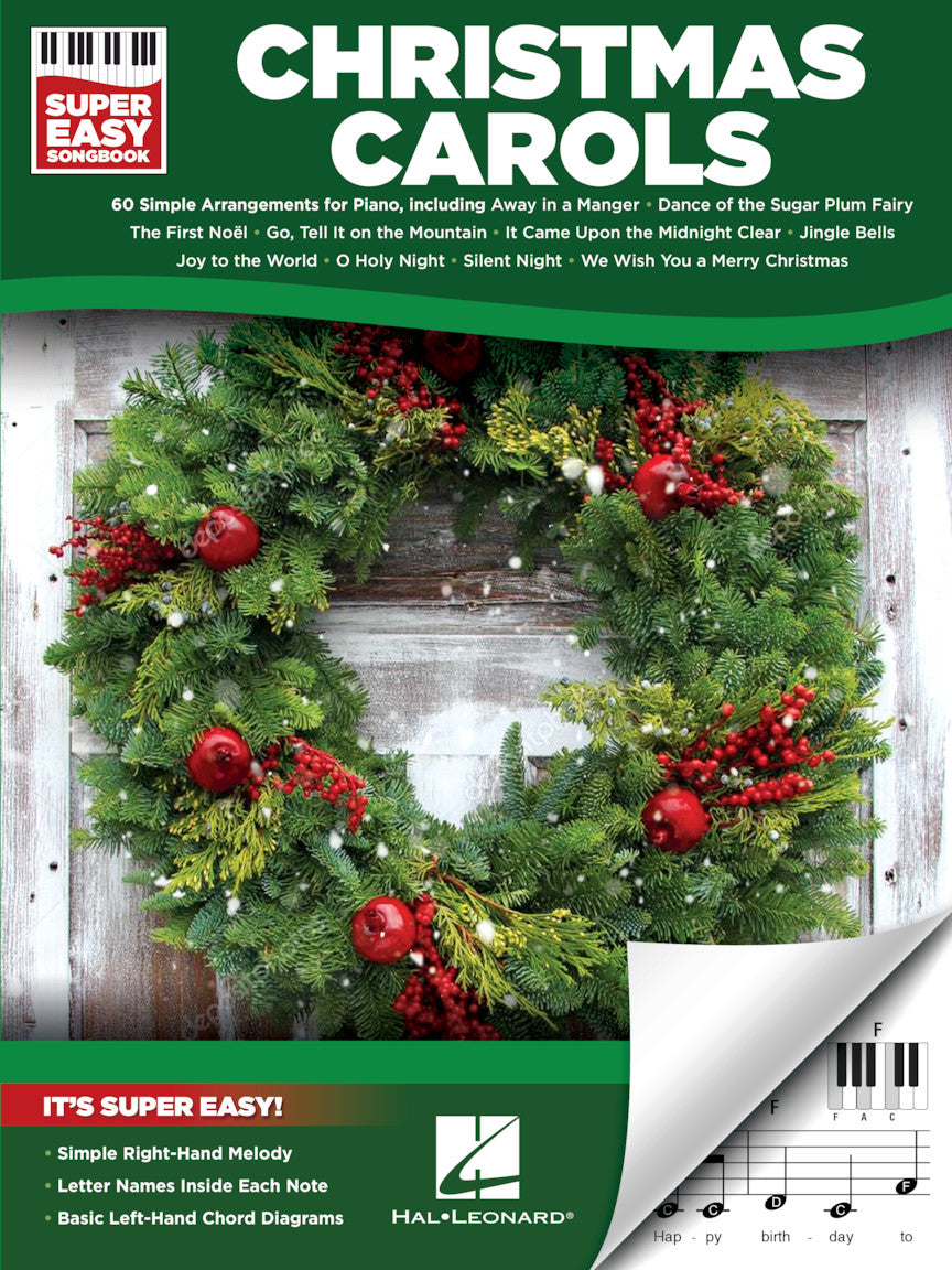 Christmas Carols Super Easy Songbook HL