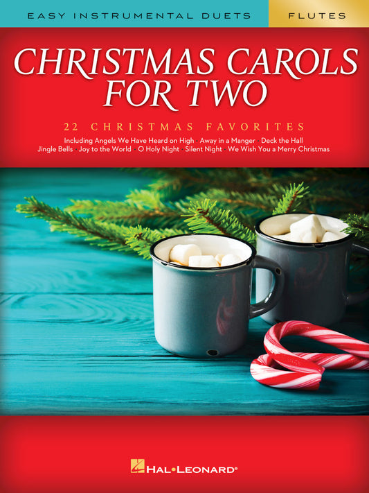 Christmas Carols for Two Flutes HL Easy
