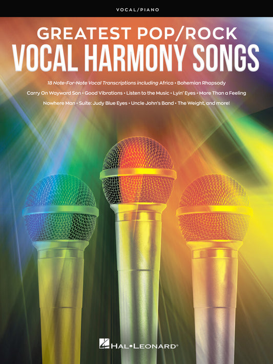 Greatest Pop Rock Vocal Harmony Songs P