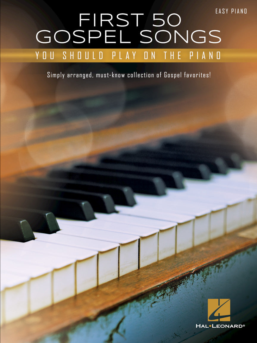 First 50 Gospel Songs Easy Pno HL