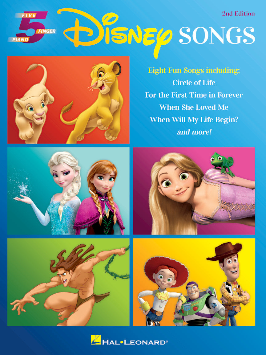 Disney Songs 5 Finger Pno 2nd ed