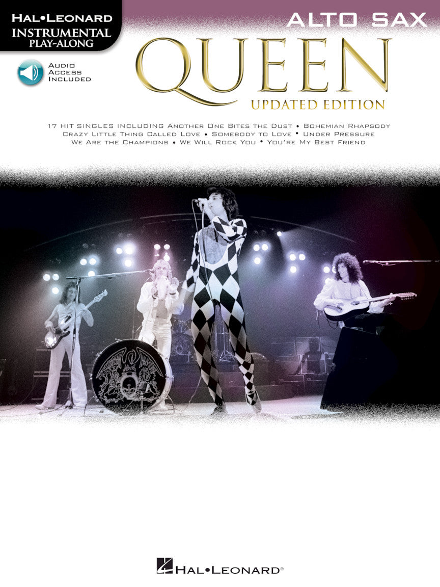 Queen Alto Sax Play Along Bk Audio