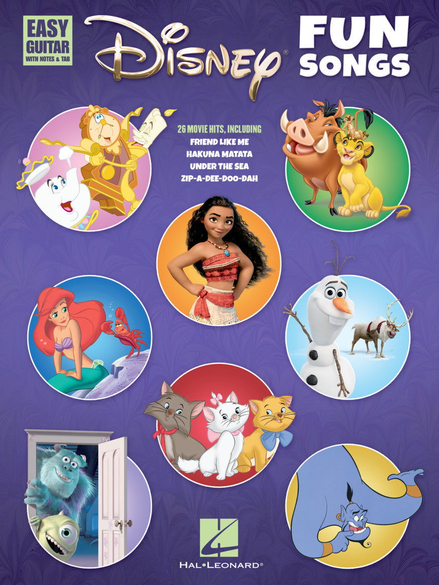 Disney Fun Songe Easy Guitar HL