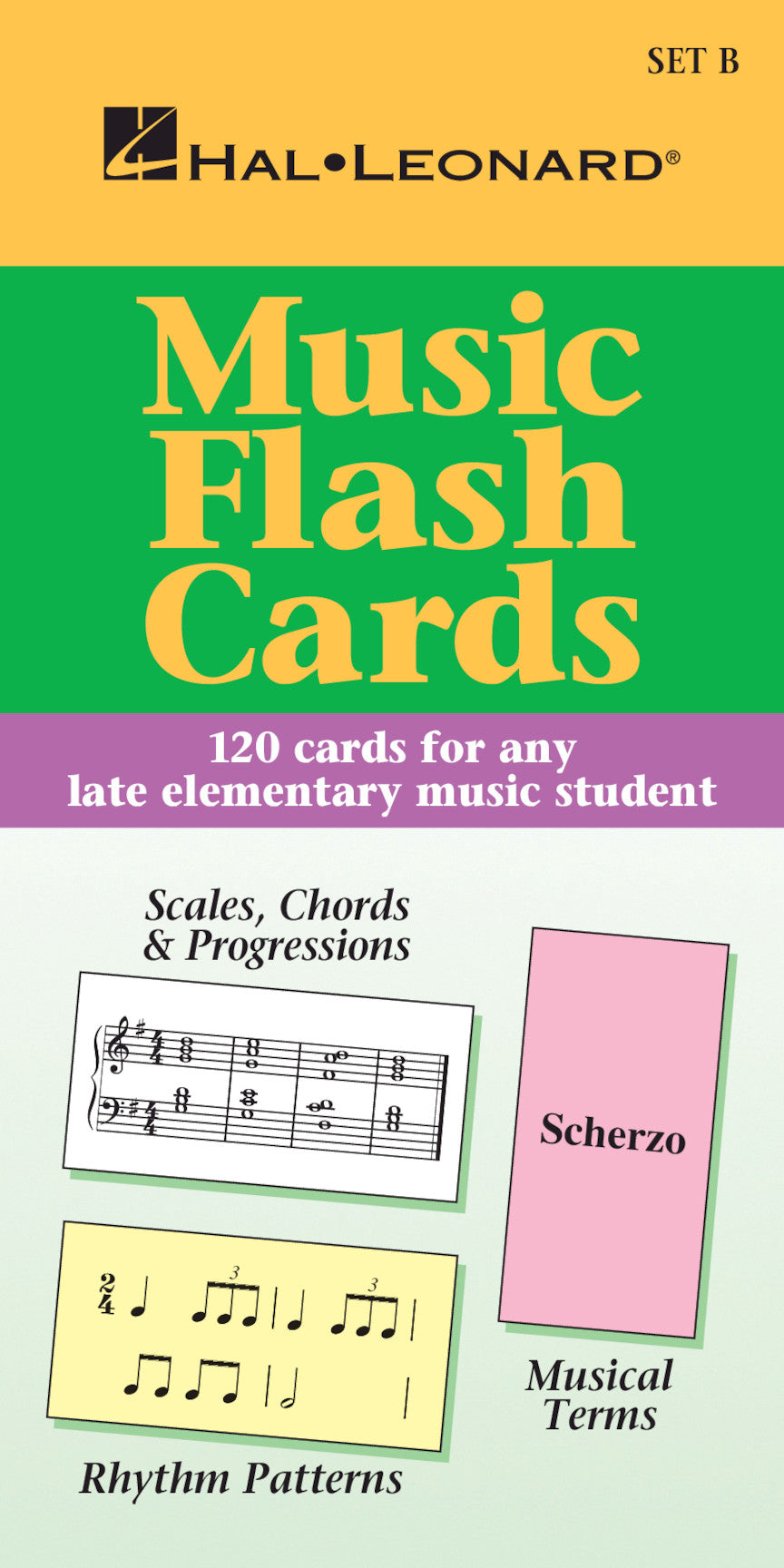 HL Music Flash Cards Set B