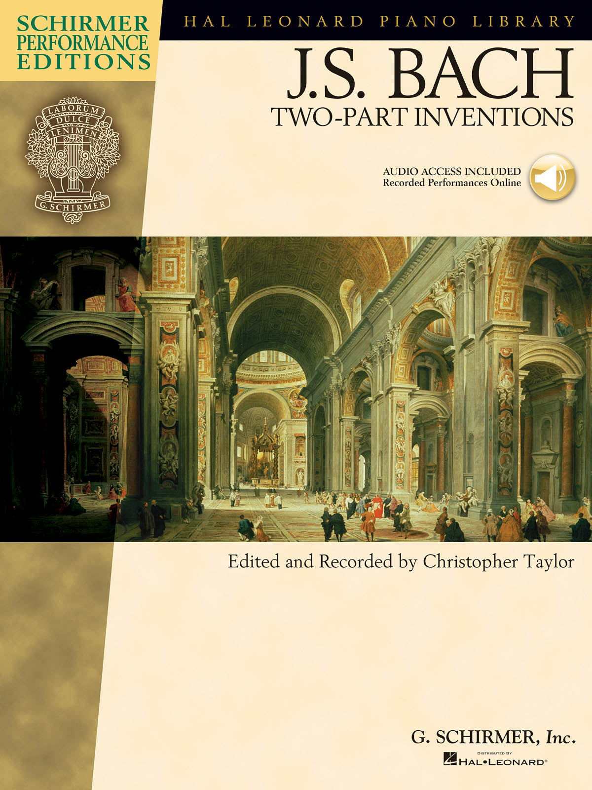 Bach 2 Part Inventions Pno+CD Taylor GS