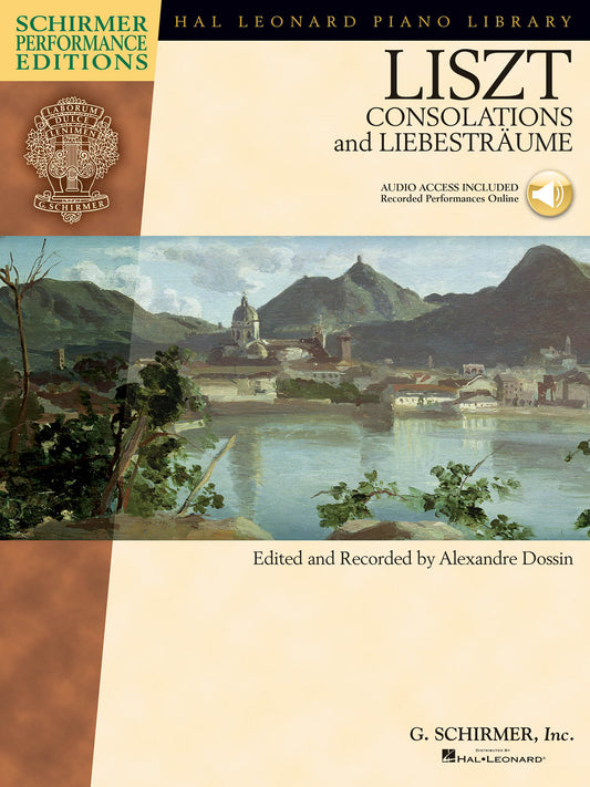 Liszt Consolations Liebstrm PF BK/CD GS