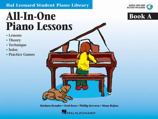 HLSPL All in One Pno Lessons BkA+Aud Ac