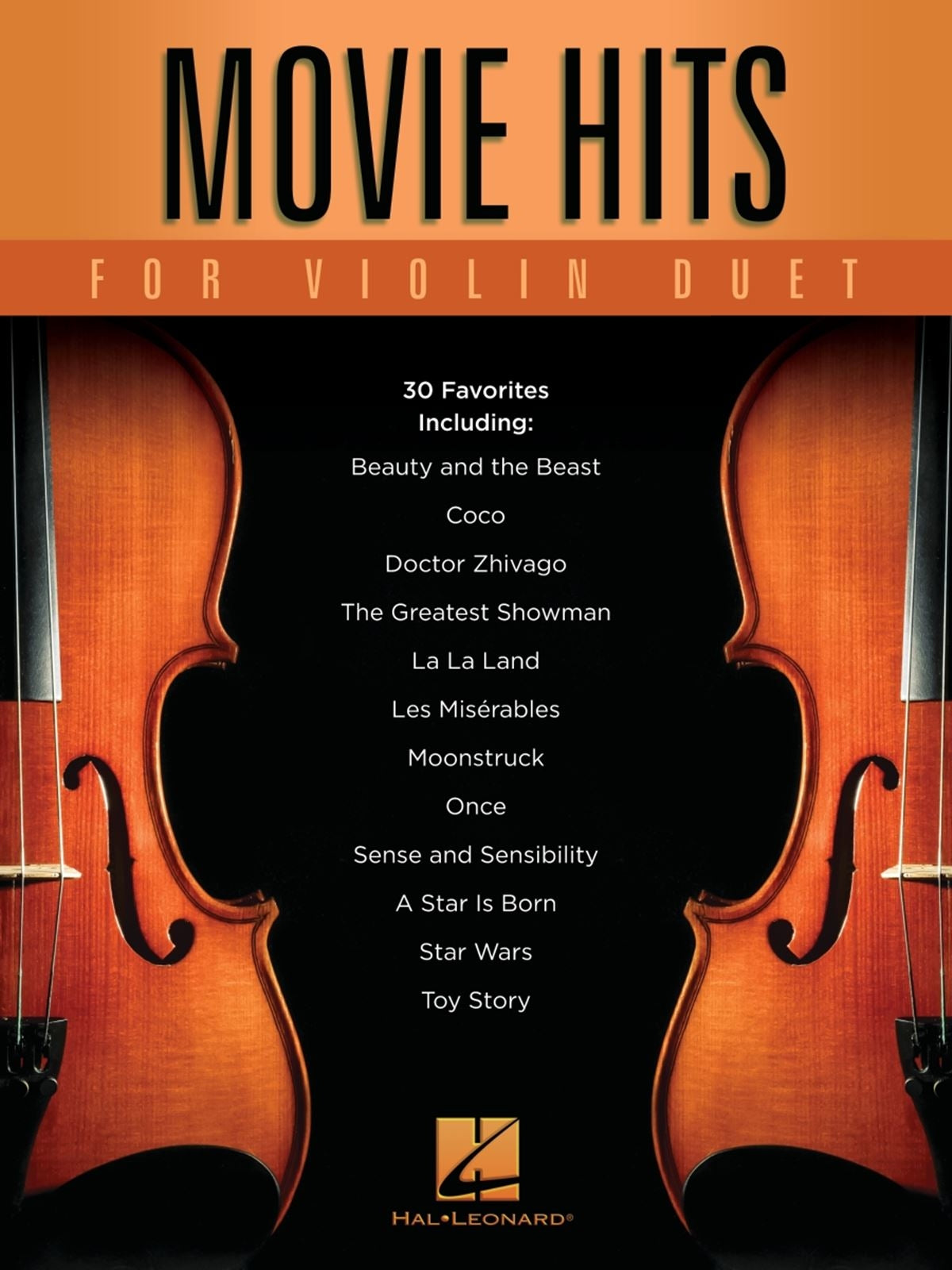 Movie Hits for Violin Duet HL