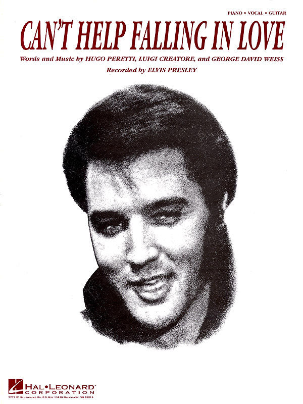 Cant Help Falling In Love Elvis Presley