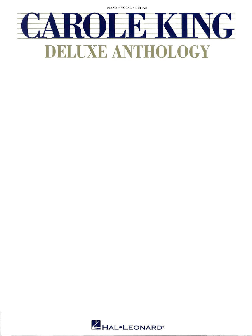 Carole King Deluxe Anth PVG White HL