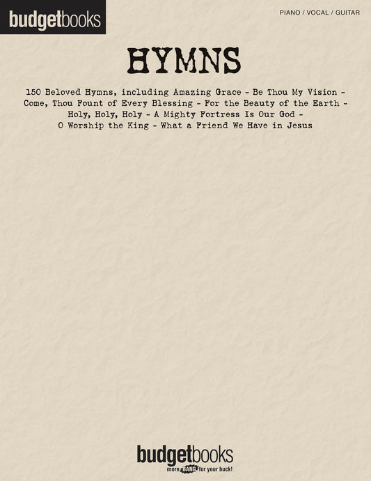 Budget Books Hymns PVG DEH