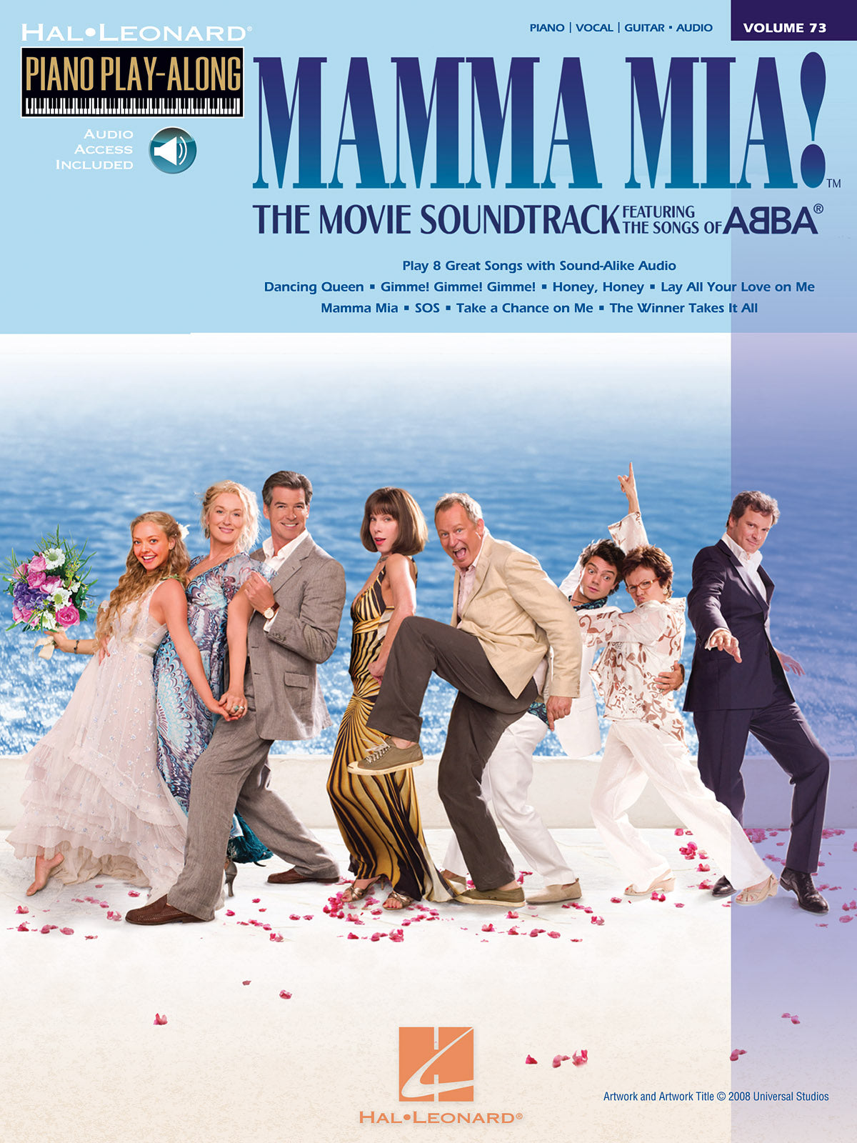 Mama Mia! The Movie Soundtrack Pno+Audi
