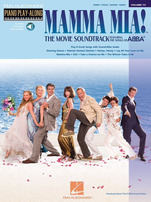 Mama Mia! The Movie Soundtrack Pno+Audi