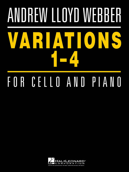 Andrew Lloyd Webber Variations1-4 Cello