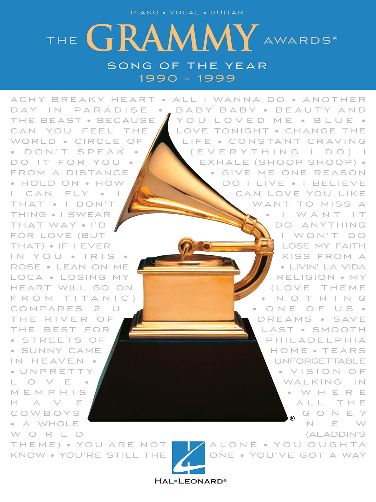 Grammy Awards Songs of the Year 1990-99