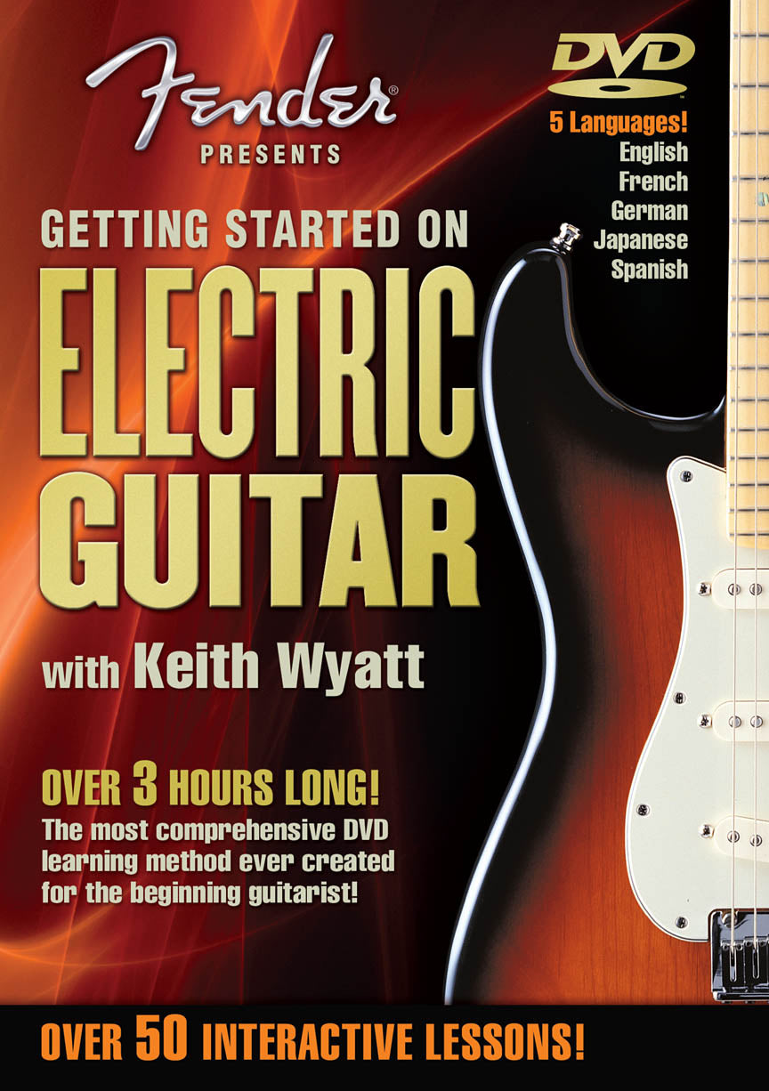 Getting Started Electric Gtr DVD Fender