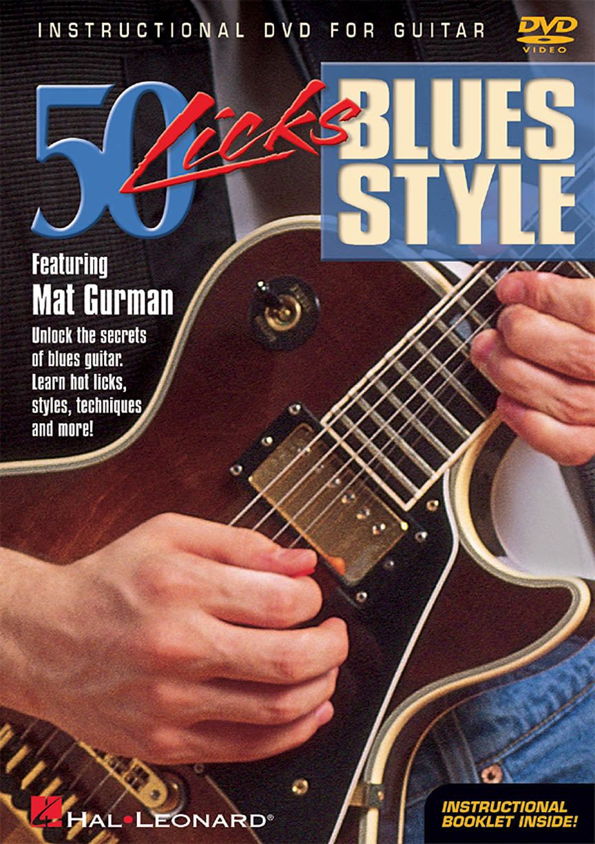 50 licks blues style gtr DVD