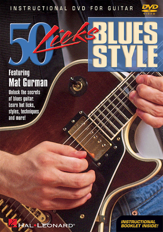 50 licks blues style gtr DVD
