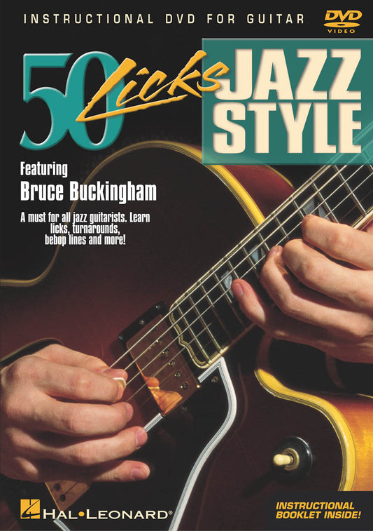 50 licks jazz style gtr DVD