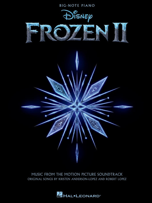 Frozen II the big note songbook