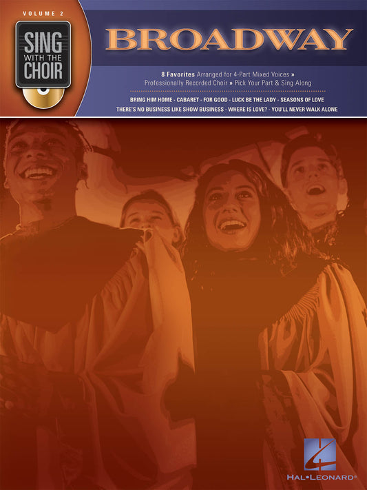 Sing With Choir 2 Broadway BK/CD