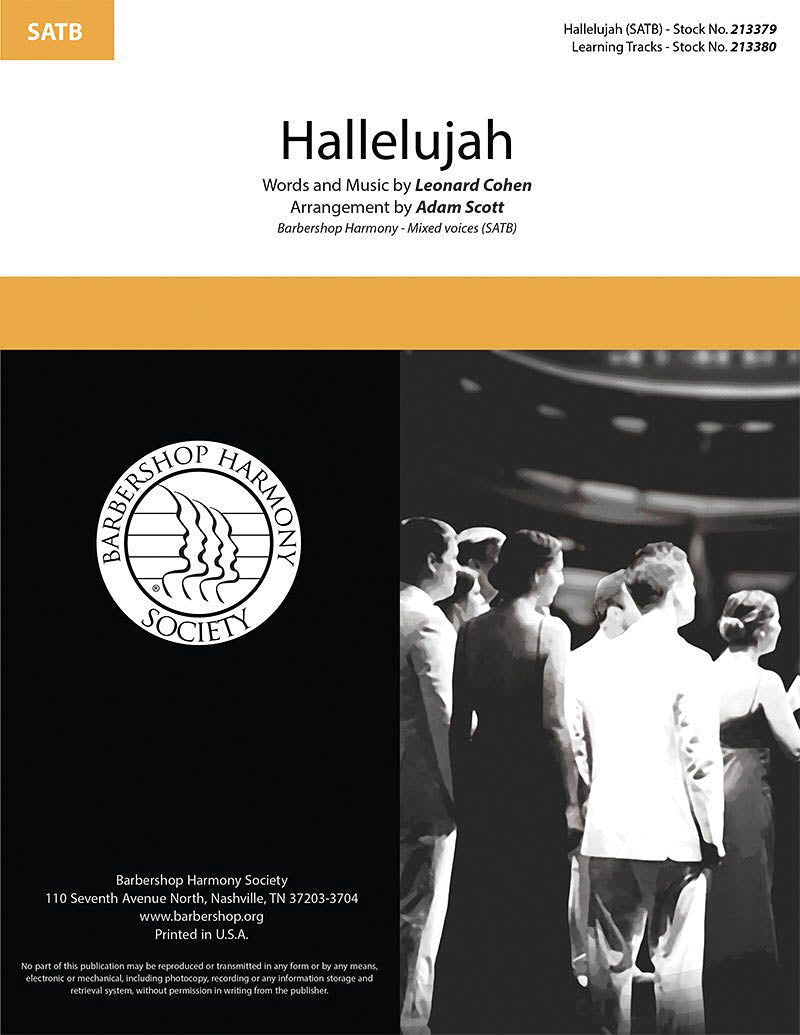 Hallelujah SATB Cohen arr Scott HL