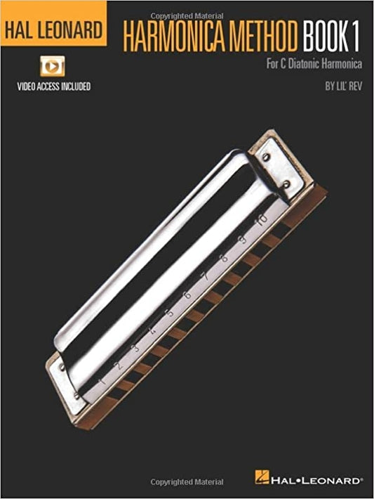 Harmonica Method Bk1 Bk+Video Acc HL