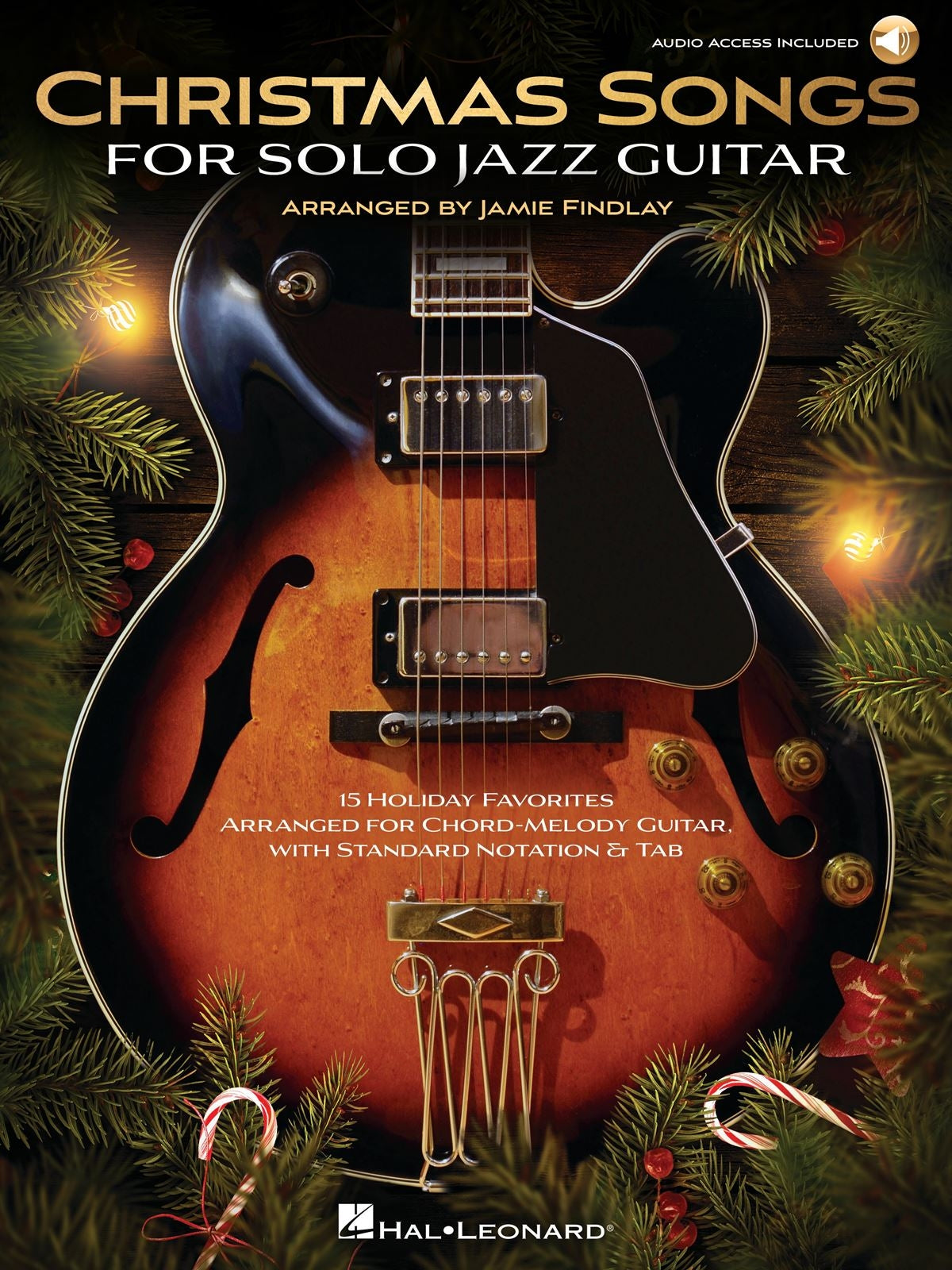 Christmas Songs for Solo Jazz Guitar HL