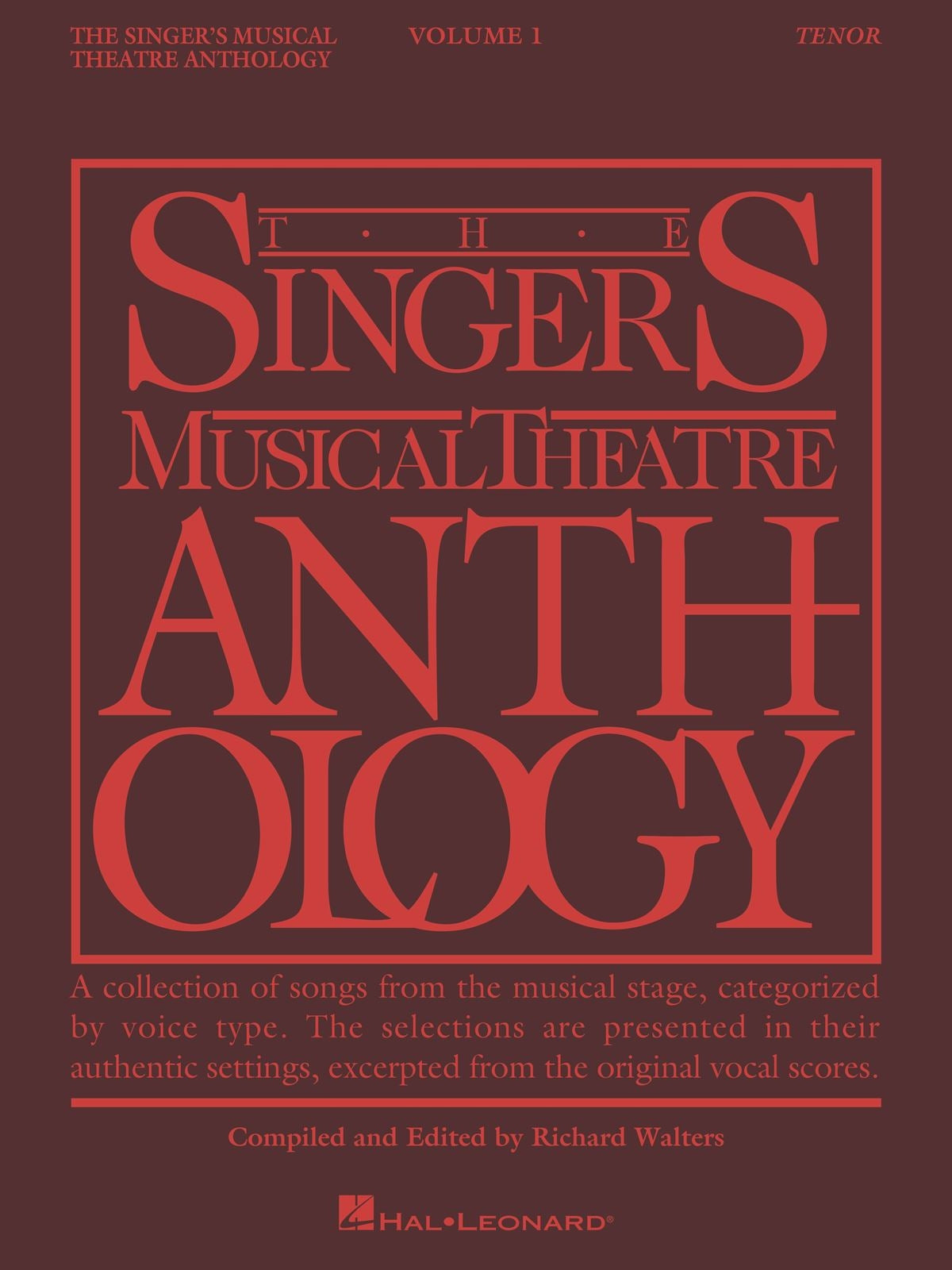 Singers Musical Thtr Anth Vol1 Tenor Br