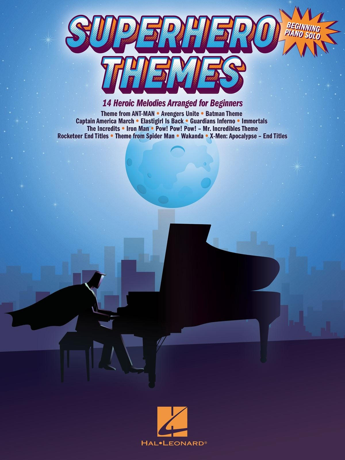 Superhero Themes Beg Pno Solo