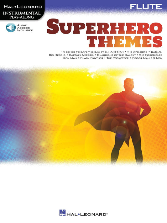 Superhero Themes for Flute HL+Aud Acc