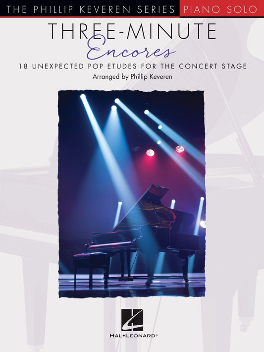 Three Minute Encores Pno 18 Pop Etudes