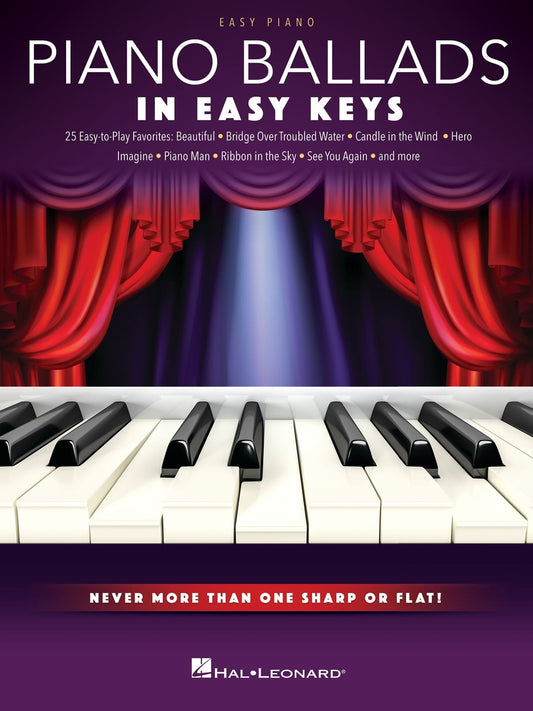 Piano Ballads in Easy Keys HL Easy Pno