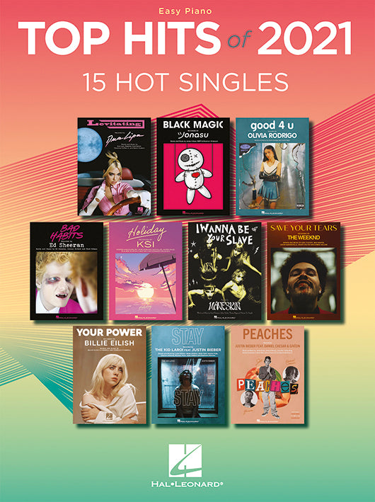 Top Hits of 2021 Easy Piano HL