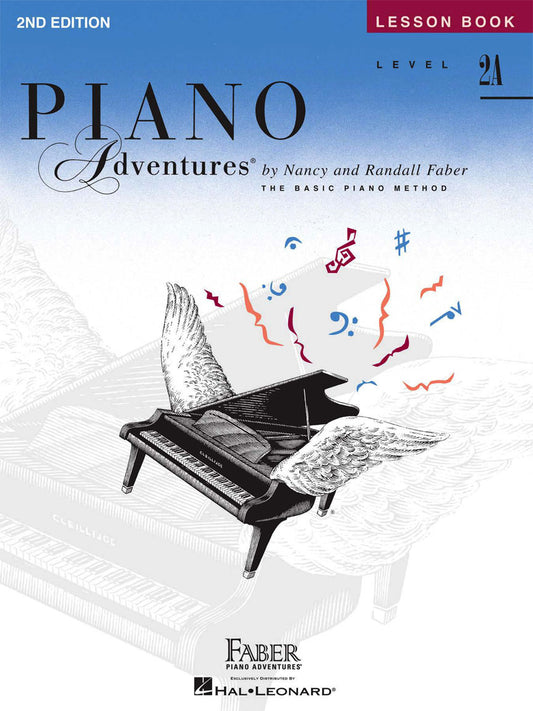 Piano Adventures Lesson bk level 2A Fab