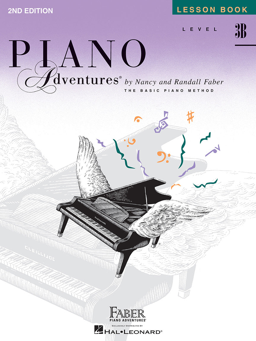Piano Adventures Level 3B Lesson Bk Fab