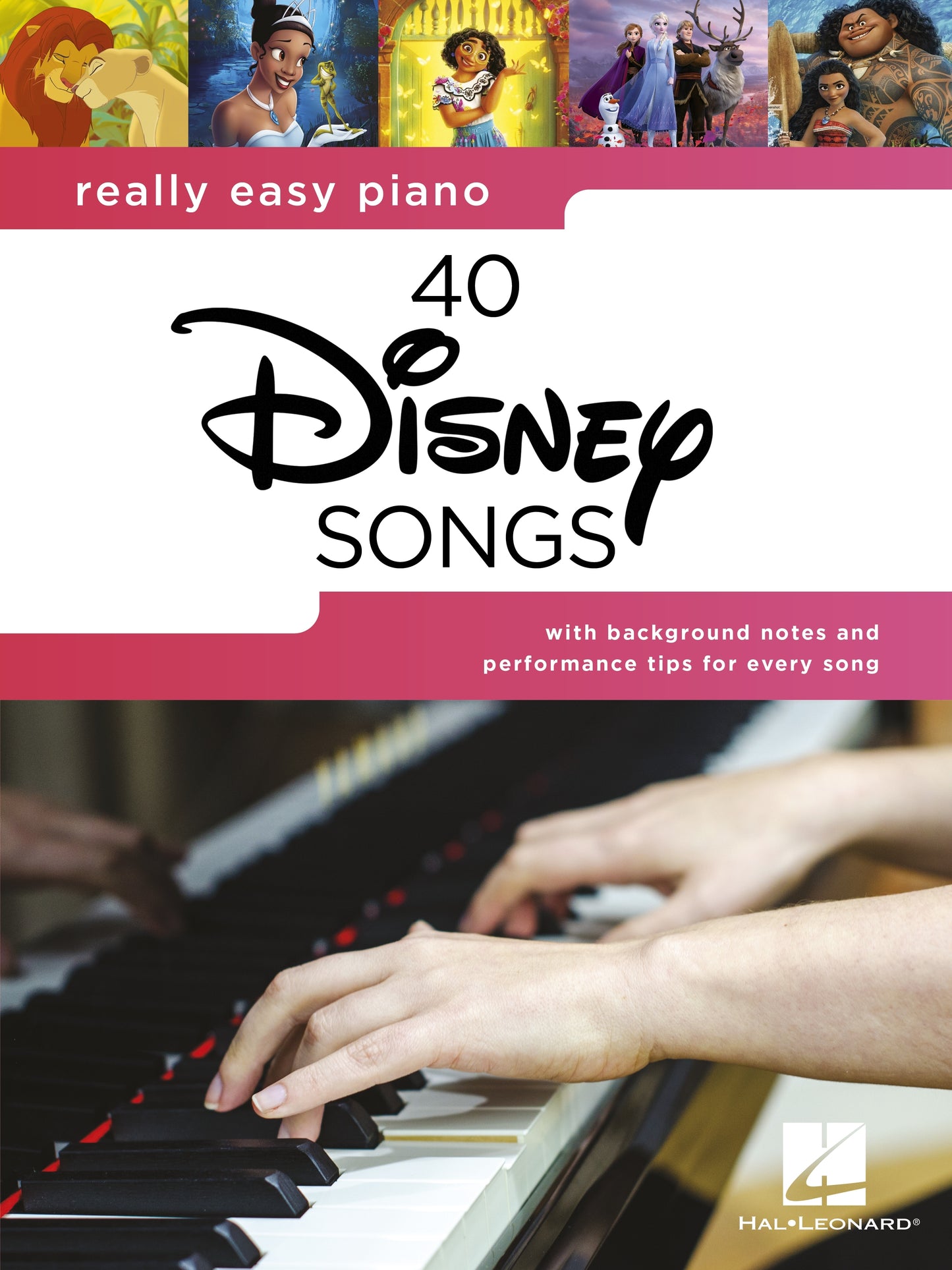 Really Easy Pno 40 Disney Songs HL