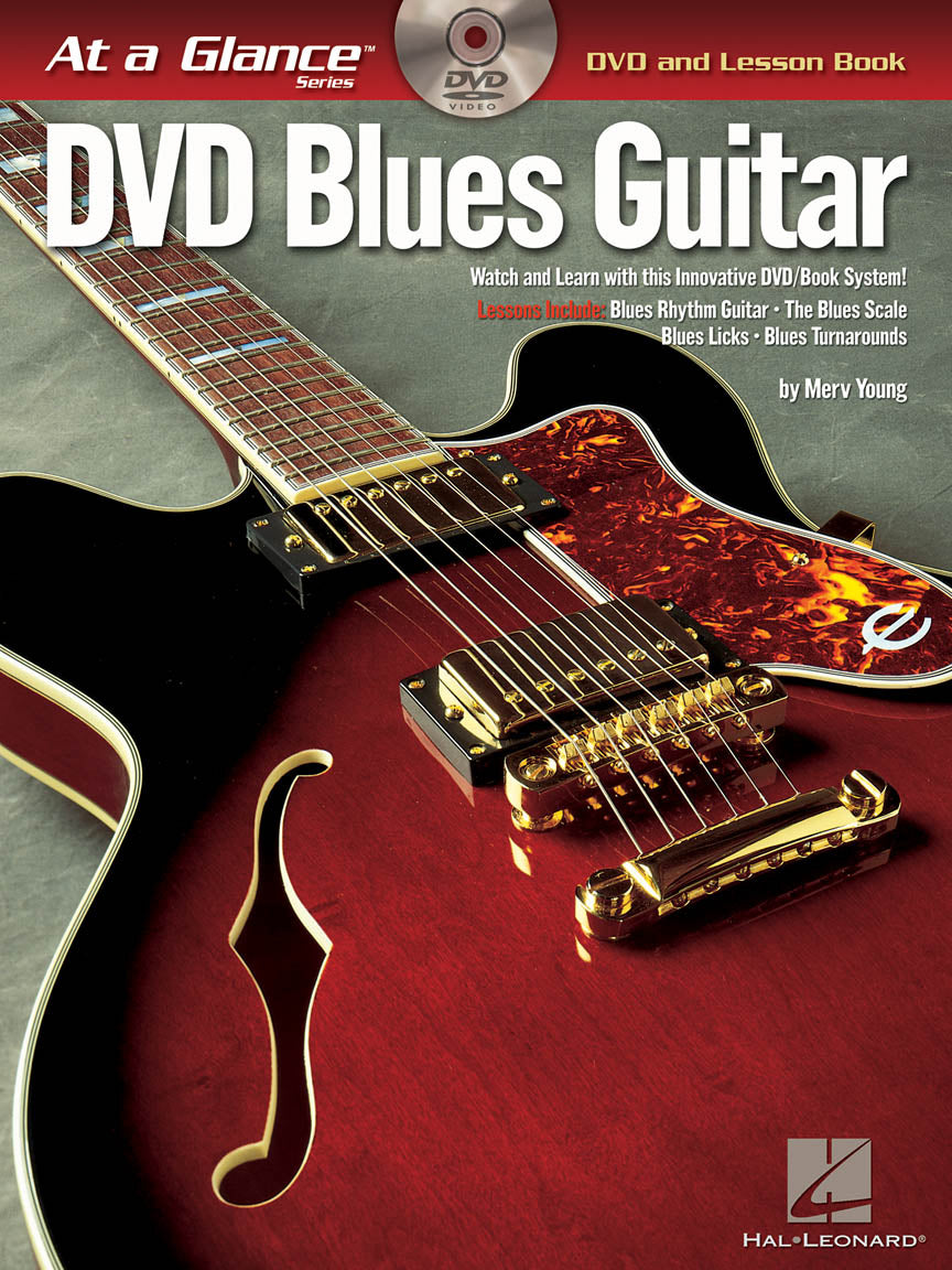At a Glance Blues Gtr Bk/DVD HL