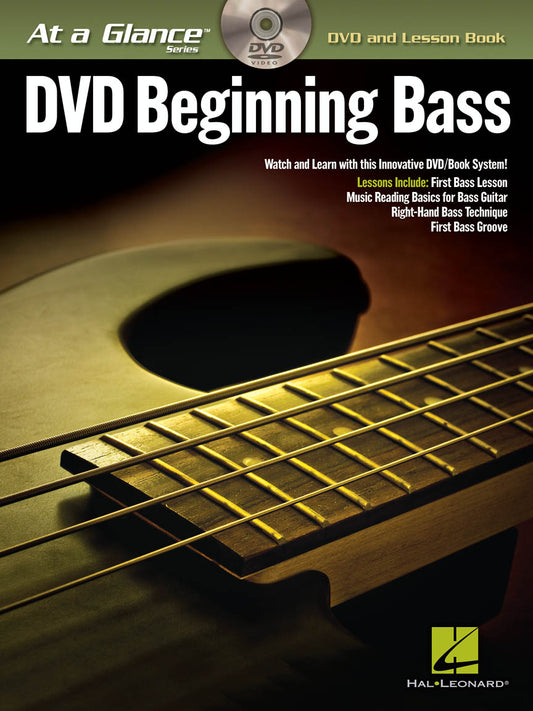 At a Glance Bass Gtr Bk/DVD HL