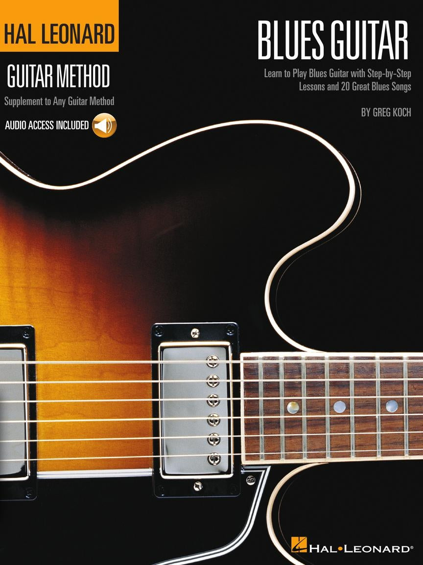 Hal Leonard Blues Guitar Method Bk+Audi