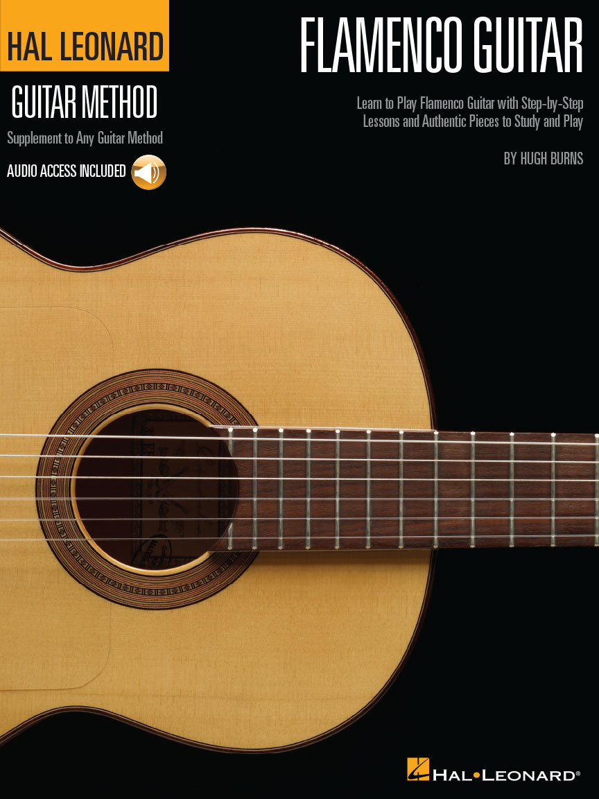 HL Gtr Method Flamenco Guitar Burns Bk