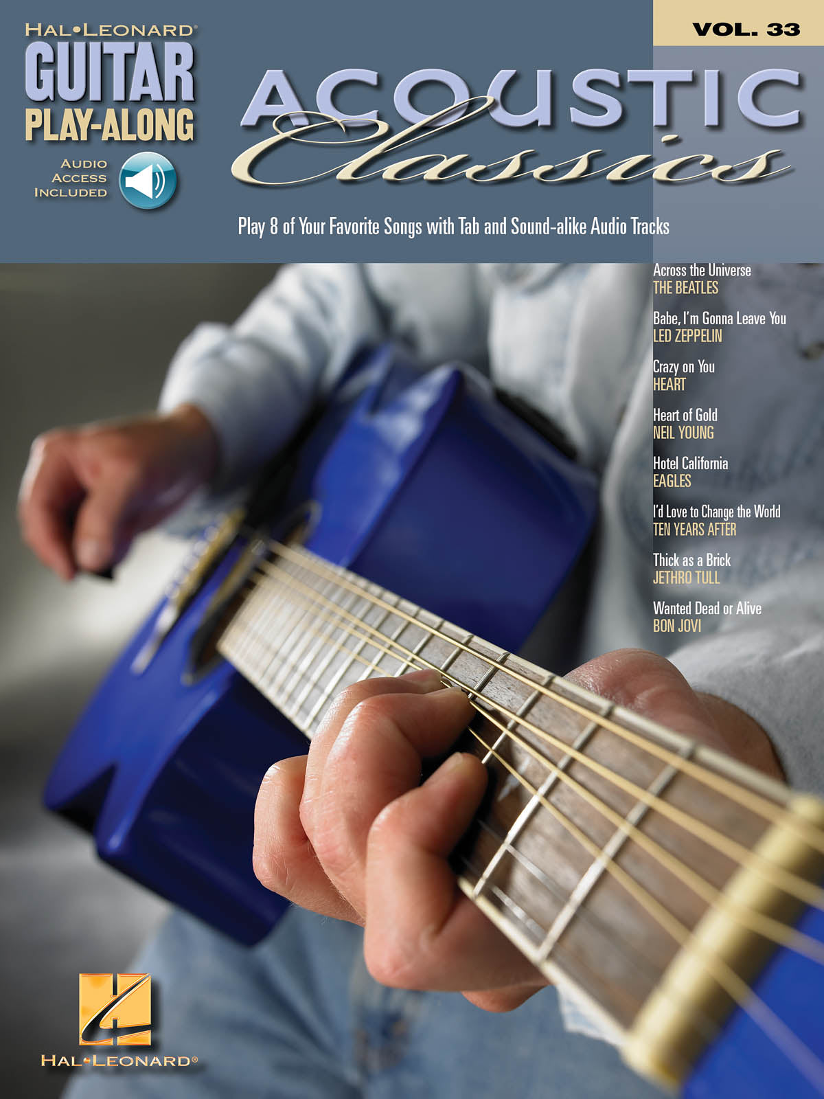 Acoustic Classics Gtr Pla Alo Vol33 Bk+