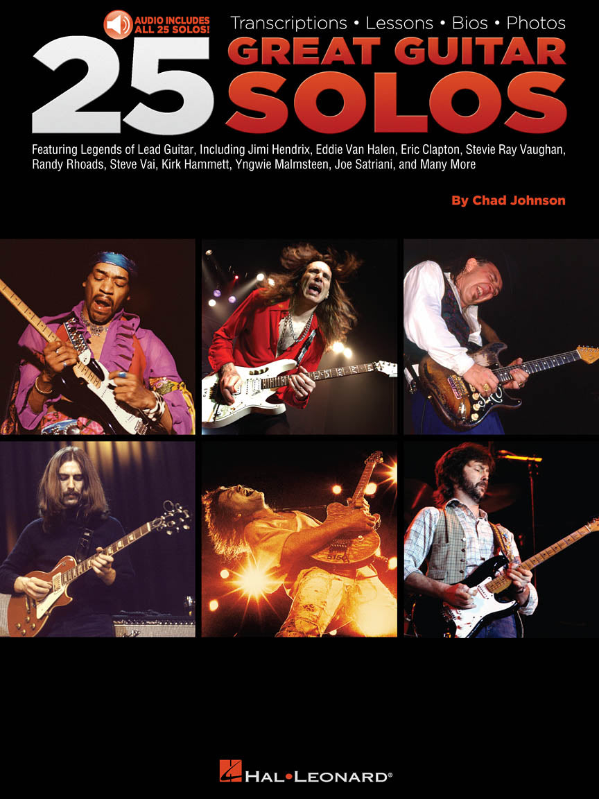 25 Great Guitar Solos Tab+CD HL